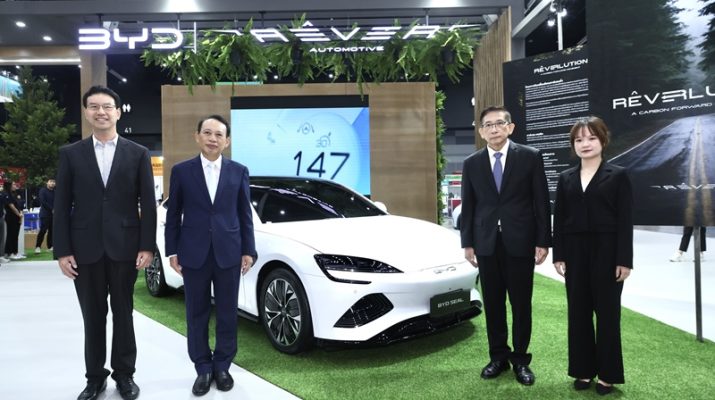 บีวายดี (ประเทศไทย) ตอกย้ำภาพลักษณ์นวัตกรรมรักษ์โลก  นำทัพรถยนต์ไฟฟ้า BYD โชว์ศักยภาพของรถพลังงานสะอาด  ในงาน 2023 GREEN TECH EXPO