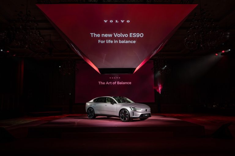 เปิดตัวเป็นครั้งแรกในเอเชียกับ Volvo ES90 รถไฟฟ้าเต็มรูปแบบรุ่นใหม่ล่าสุด ที่ออกแบบมาเพื่อเติมเต็มความสมดุลให้ทุกการเดินทาง
