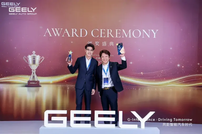 ZEEKR TPM เจริญนคร ผงาดเวทีโลก! คว้า 2 รางวัลใหญ่จาก Geely ณ เมืองหางโจว สาธารณรัฐประชาชนจีน